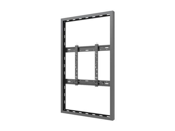 Multibrackets M Pro Series - Innhegning - smal, medium - for flatpanel - universal - stål - svart - skjermstørrelse: 55" - monteringsgrensesnitt: i...