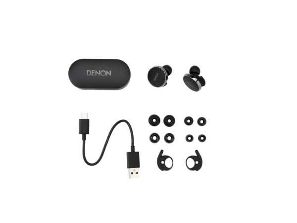 Denon PerL Pro, True Wireless Stereo (TWS), Musik/vardag, 20 - 40000 hz, Headset, Svart