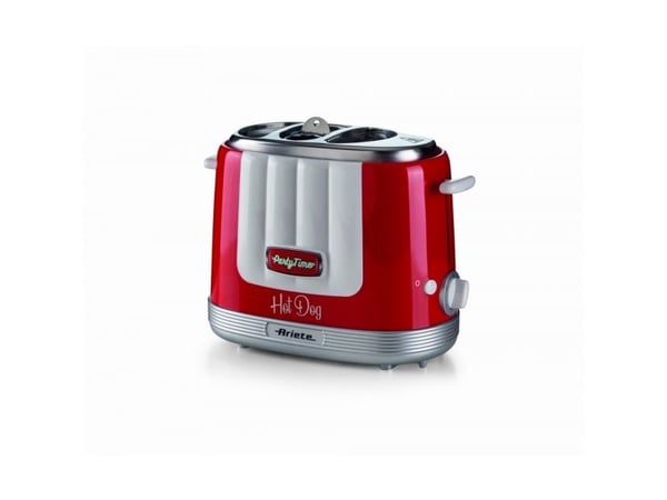 Ariete Party Time 0206 - Varm pølsemaskin - 650 W - rød