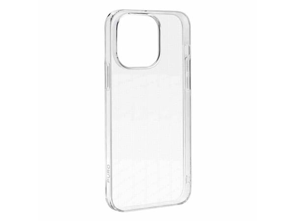 PURO 03 NUDE, Mobilskal, Apple, IPhone 15 Pro, 17 cm (6.7"), Transparent