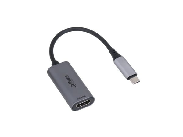 Dahua Technology TC31H, USB Type-C, HDMI Type A (Standard), Hankjønn, Hankjønn, Rett, Rett