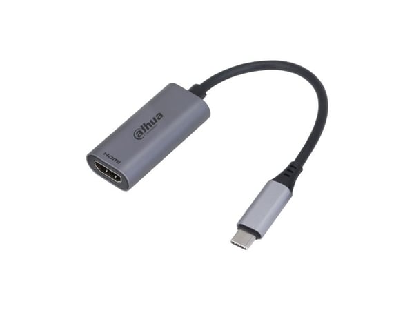 Dahua Technology TC31H, USB Type-C, HDMI Type A (Standard), Hankjønn, Hankjønn, Rett, Rett