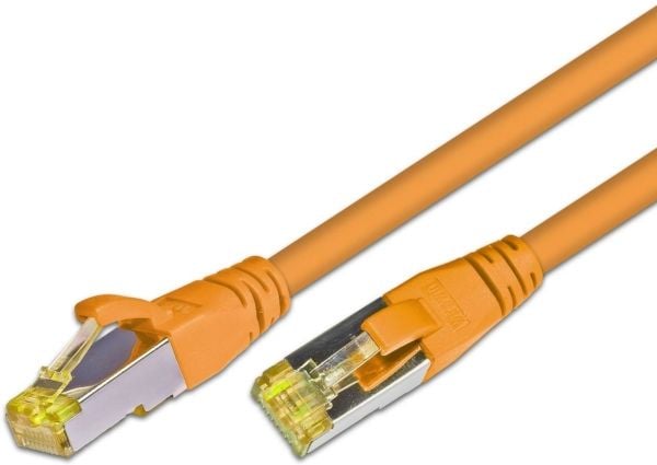 Wirewin S/FTP CAT6A 15.0m, 15 m, Cat6a, S/FTP (S-STP), RJ-45, RJ-45, Oranssi