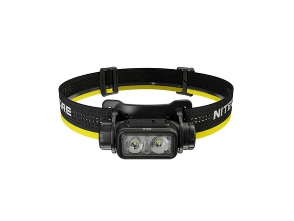 Nitecore NU40, Taskulamppu otsanauhalla, musta, Alumiini, Polykarbonaatti (PC), Painikkeet, 2 m, 2 m