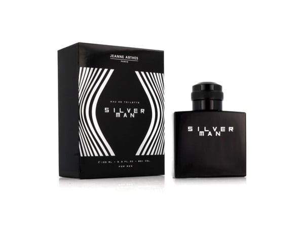 Jeanne Arthes Silver Man Eau De Toilette 100ml Spray