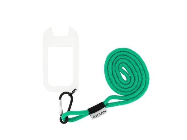 HAAN Case with lanyard for antibacterial hand spray - green