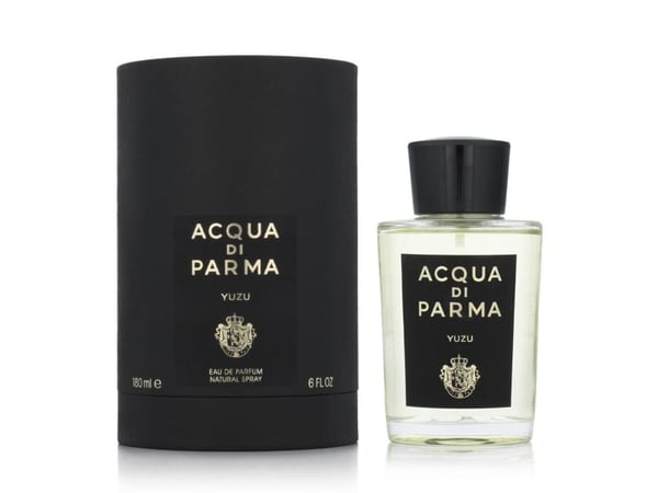 Acqua di Parma Yuzu, Sommer, 180 ml, Ikke-genopfyldelig flaska, Bergamott, Peber, Yuzu, Yuzu, Yuzu, Bergamott, Sichuan Pepper, Jasmin, Lotus, Mimos...