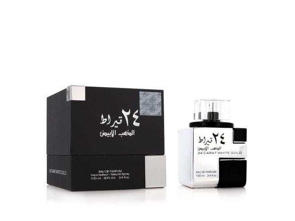 Lattafa 24 Carat White Gold Eau De Parfum 100 ml (unisex)