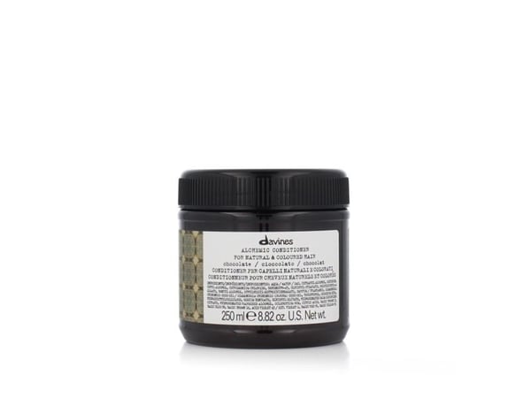Davines Alchemic Conditioner Chocolate, Kvinna, Brunt hår, Färgat hår, Svart, Brun, Skydd för färgat hår, Fuktgivande, Shine, 250 ml, Kanna