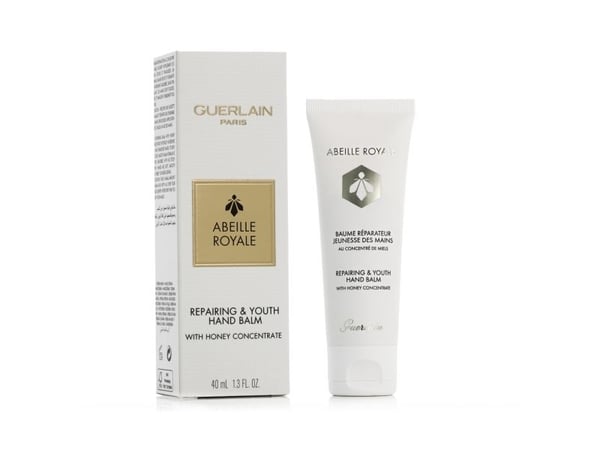 Guerlain Abeille Royale, Kremhvit, Unisex, Tørr hud, Nærende, Reparering, Utjevning, 40 ml, Rør