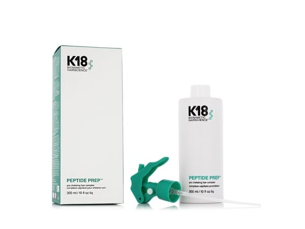 K18 Peptide Prep Pro Chelating Hair Complex 300ml - Reset Hair for Optimal Chemical and Color Services - Revive Color Brilliance and Restore Smooth...