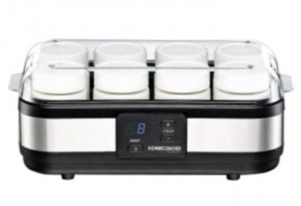 Rommelsbacher JG 40 - Yoghurtmaskin - 1.2 liter - 40 W - rustfritt stål / svart