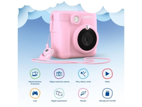 Lamax InstaKid1 Rosa