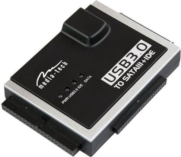 Media-Tech MT5100 - Diskkontroller - ATA / SATA 6Gb/s - USB 3.0