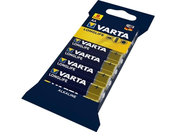 Varta Longlife 4106 - Batteri 8 x AA-type - Alkalisk