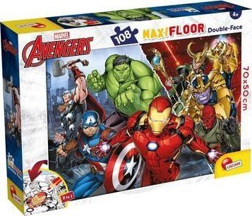 Lisciani MARVEL PUZZLE DF MAXI gulv 108 brikker AVENGERS