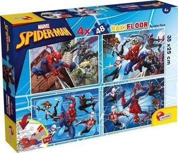 Lisciani Marvel pussel DF MAXI FLOOR 4 x 48 Spider-Man