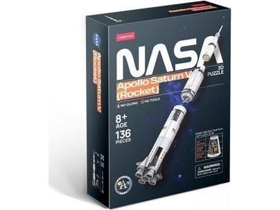 Cubic Fun CUBIC FUN PUZZLE 3D NASA APOLLO SATURN V ROCKET