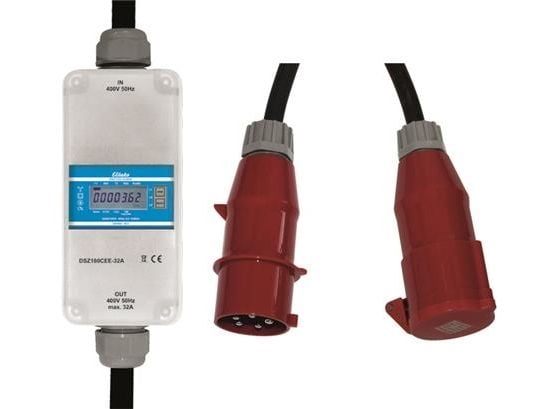 Eltakon kolmivaiheinen mittari DSZ180CEE-32A MID - <br><table border=0 cellspacing=0 cellpadding=2><tr><td>Mittarin tyyppi</td><td>elektroninen</td...