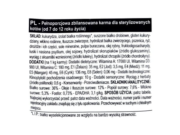 ROYAL CANIN Sterilised37 FHN Adult 400g