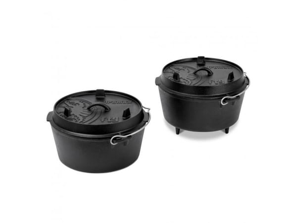 Petromax ft9-t, 7,5 L, Musta, valurauta, 364 mm, 312 mm, 192 mm