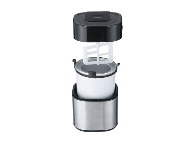 Guzzanti GZ 158, Milkshakemaskin (iskrem), 1,5 l, 25 min, 1 boller, LCD, 15 W