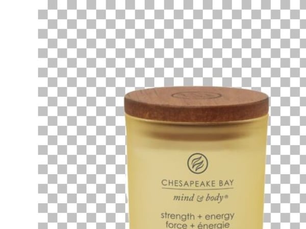 Chesapeake Bay Strength Energy Candle Three Wicks