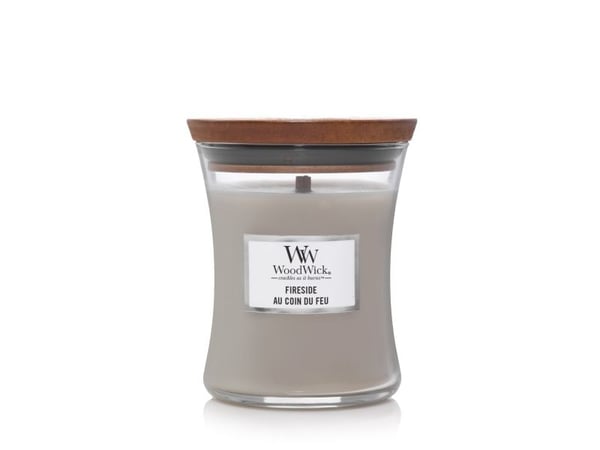 Yankee Candle - WoodWick medium timeglass - Fireside