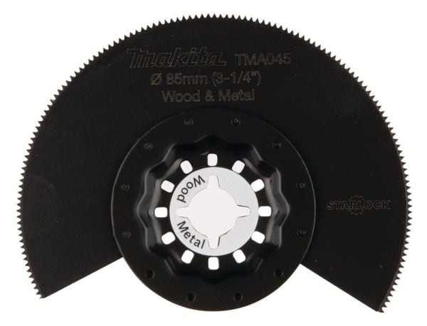 MAKITA MT kaareva BIM-sahanterä puulle ja metallille 85mm