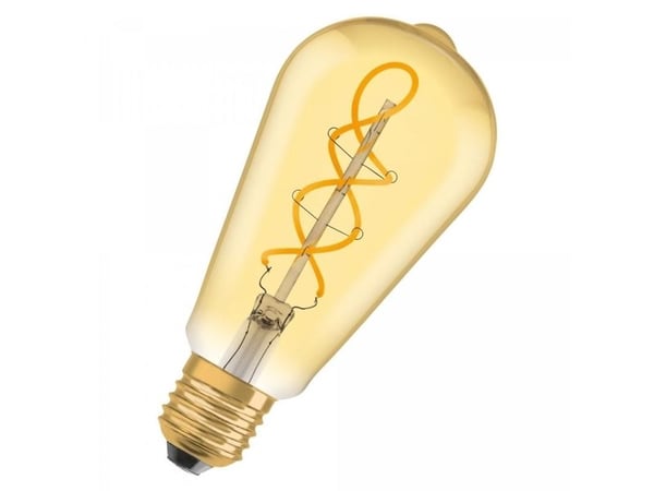 Osram hehkulamppu Led Edison 4W E27 820 300Lm Fil
