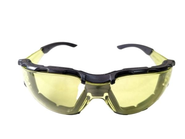 Safety glasses Haushalt FT2603D, yellow col.