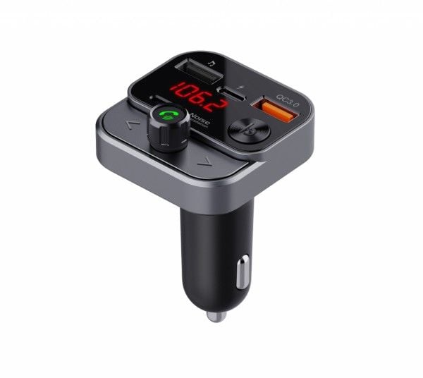 FM-sender Art Car FM MP3-sender med BT, USB LCD-funksjon FM-84B QC3.0