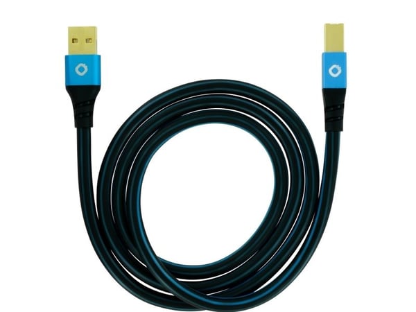 OEHLBACH 9346, 10 m, USB B, USB A, 2.0, Blå