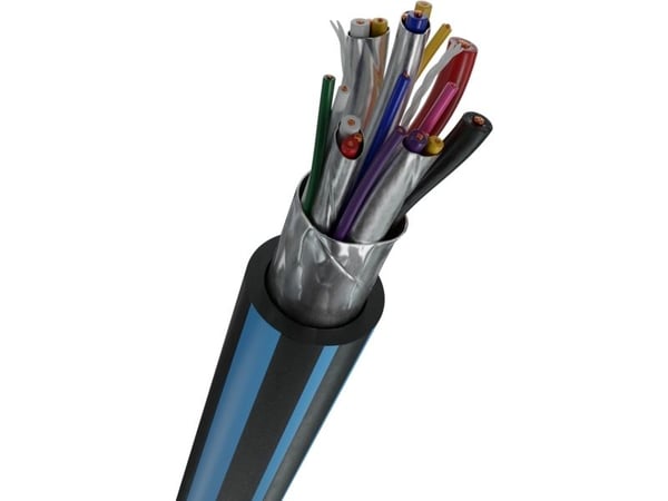 OEHLBACH 9346, 10 m, USB B, USB A, 2.0, Blå