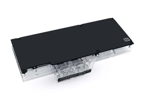 Alphacool 11961, Bakplate, Akryl, Kopper, Nickel, Sort, Gjennomsiktig, 3-pin, 1/4", 264 mm