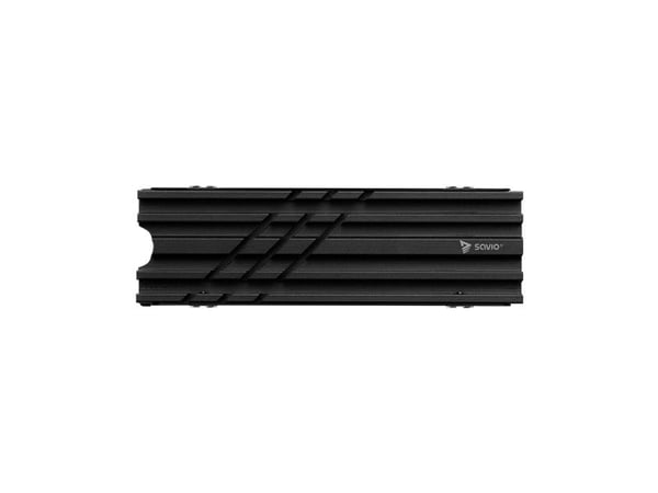 Savio Cooler M.2 NVMe 2280, AK-60 diskams, Luftkjøler, Sort, 1 stykker