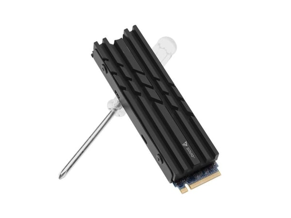 SAVIO-jäähdytysyksikkö M.2 NVME 2280 -asemalle, AK-60, musta