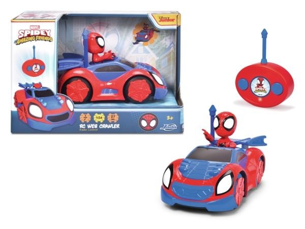 Simba radiostyrd bil Spidey Web Crawler 2 delar (21 x 34 x 18,5 cm)
