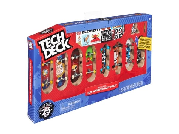 Tech Deck 25th Anniversary 8 Pack