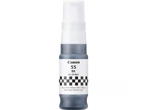 Canon GI 55 BK - 70 ml - svart - original - hengeboks - blekkrefill - for MAXIFY GX1050, GX2050