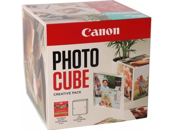 Canon PP-201 - Blank - blå - 130 x 130 mm 40 ark fotopapir - for MAXIFY GX5550, GX6550; PIXMA TR150, TS5350, TS5351, TS7451, TS7650, TS7750, TS8750...