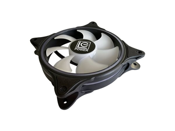 LC Power - Kabinettvifte - 120 mm - svart