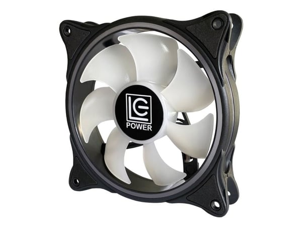 LC Power - Kabinettvifte - 120 mm - svart