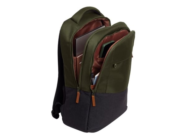 Trust Lisboa - Notebookryggsekk - topplast, holdbar - 16" - grønn