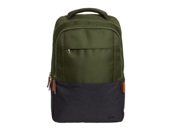 Trust Lisboa - Notebookryggsekk - topplast, holdbar - 16" - grønn