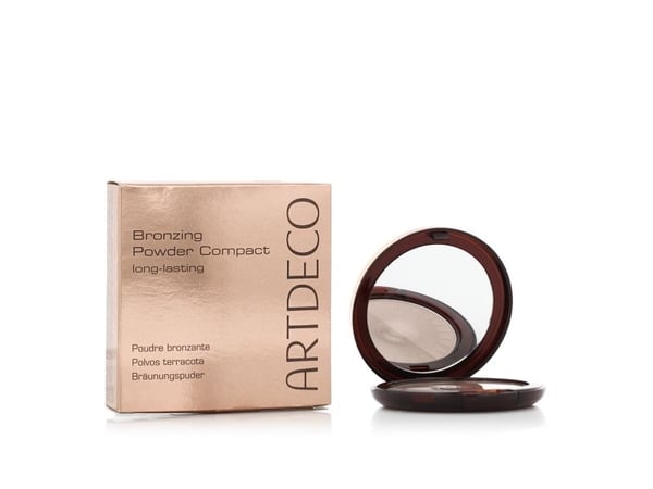 ARTDECO Compact, Medium, Terracota, Brun, Palett, Bronserande, Självtorkning, Pressat puder