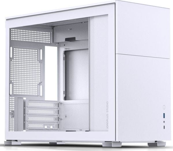 Jonsbo D31 STD, Midi Tower, PC, Valkoinen, DTX, ITX, mikro ATX, Terästä, Pelaaminen