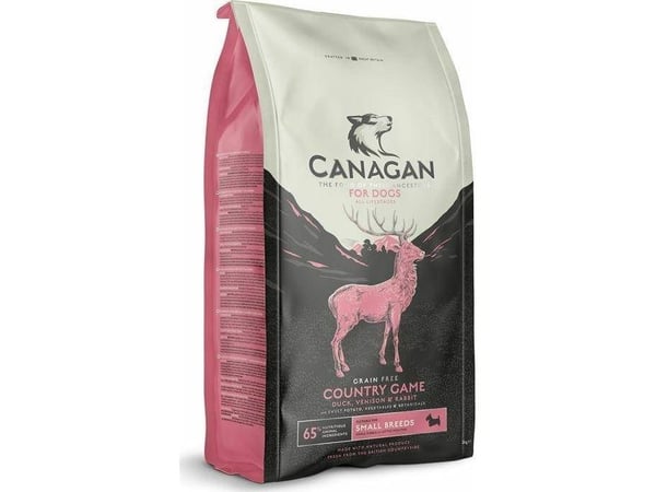 Canagan Canagan hundefôr for miniraser, små, and, vilt, 2 kg
