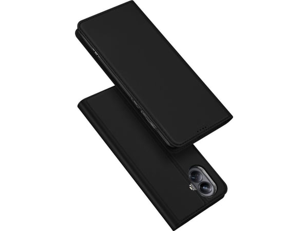 Dux Ducis Skin Pro-deksel for Realme 10 Pro+ - flipdeksel med kortholder/stand - svart