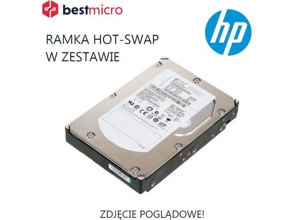HPE - Harddisk - 300 GB - hot-swap - SAS - 15000 rpm - for Enterprise Virtual Array P6350 FC SFF Combo Field Kit, P6350 Starter Kit Field Installed